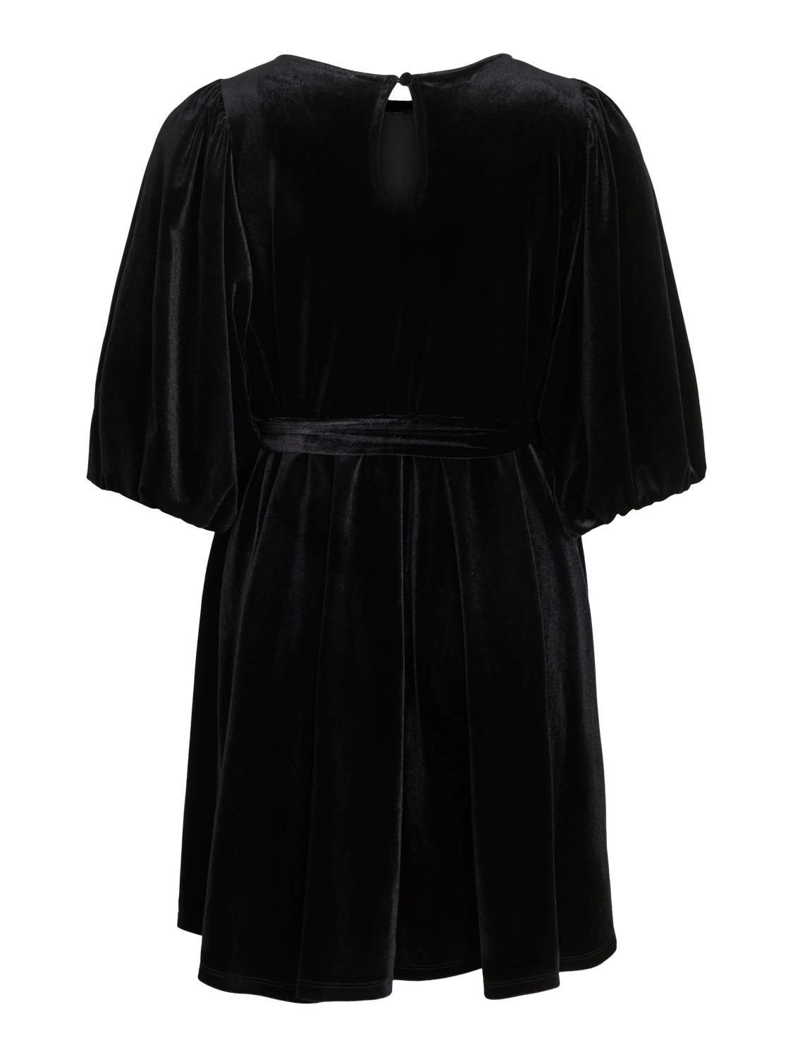 VIEMILY O-NECK 3/4 SHORT DRESS/R