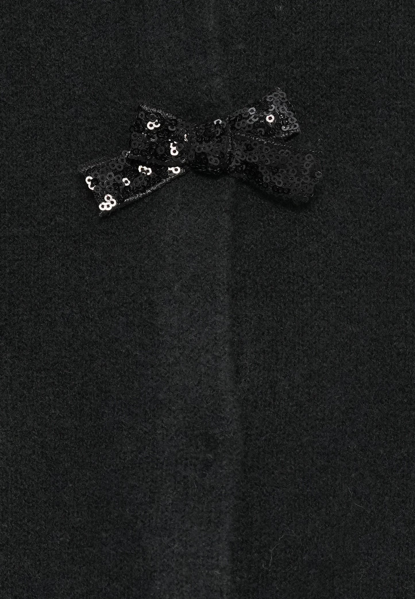 VIBRIANNA O-NECK L/S BOW KNIT CARDIGAN