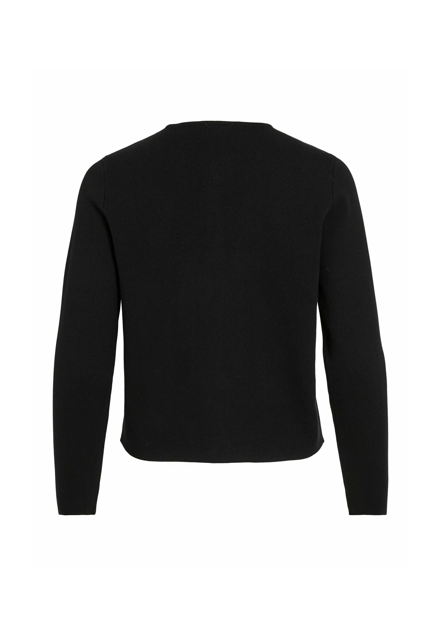 VISWAY O-NECK L/S BUTTON KNIT CARDIGAN