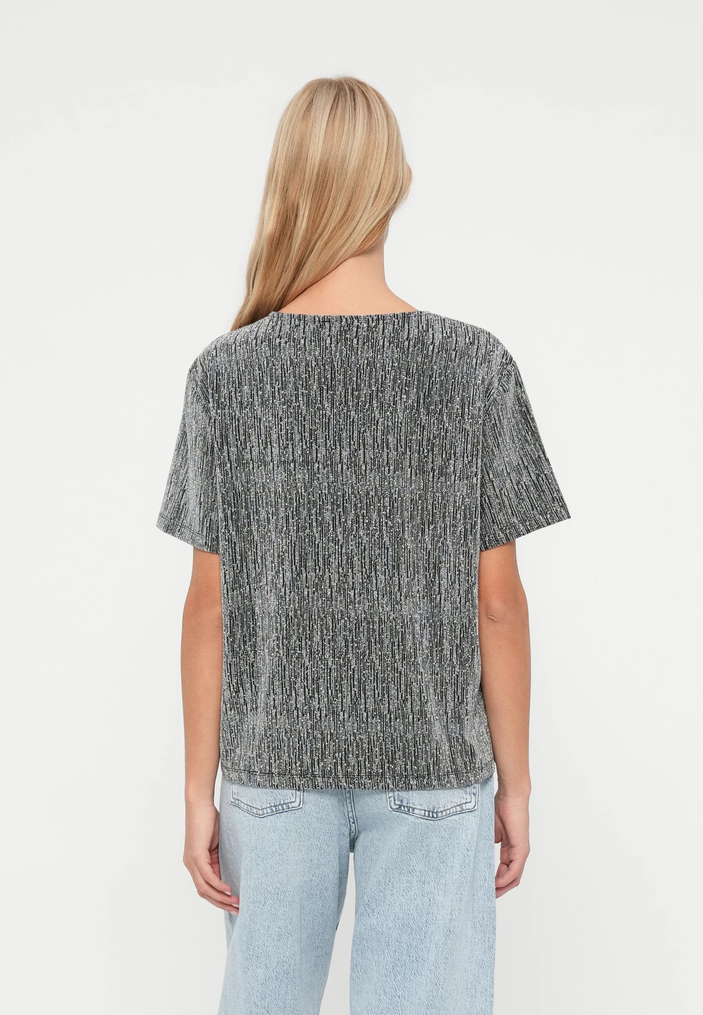 VISILNA O-NECK S/S TOP
