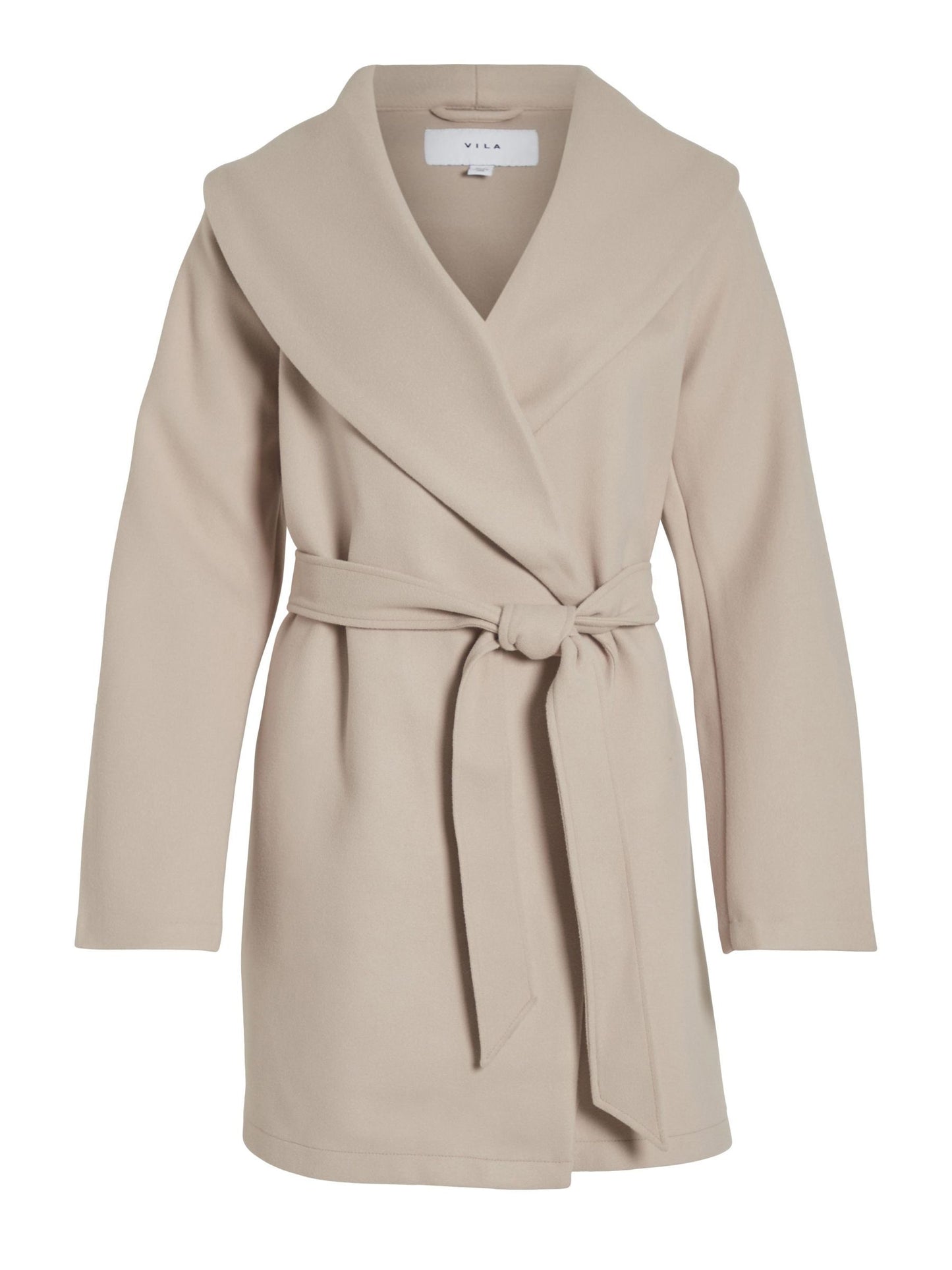 VIPOKO L/S COLLAR COAT/PB