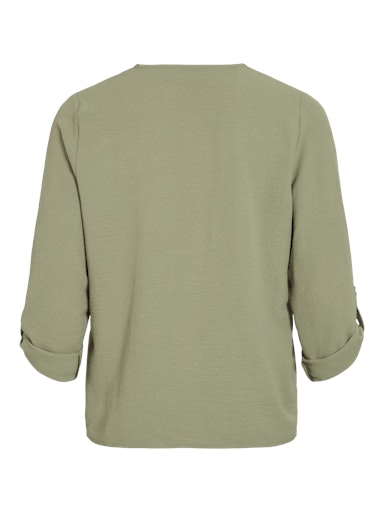 VIJOSA 3/4 V-NECK TOP - NOOS