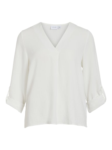 VIJOSA 3/4 V-NECK TOP - NOOS