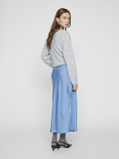 VIELLETTE HW LONG SKIRT/SU - NOOS