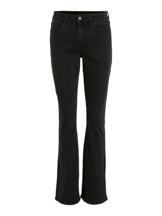 VIBETTY RW FLARED JEANS BLK OSC221-NOOS