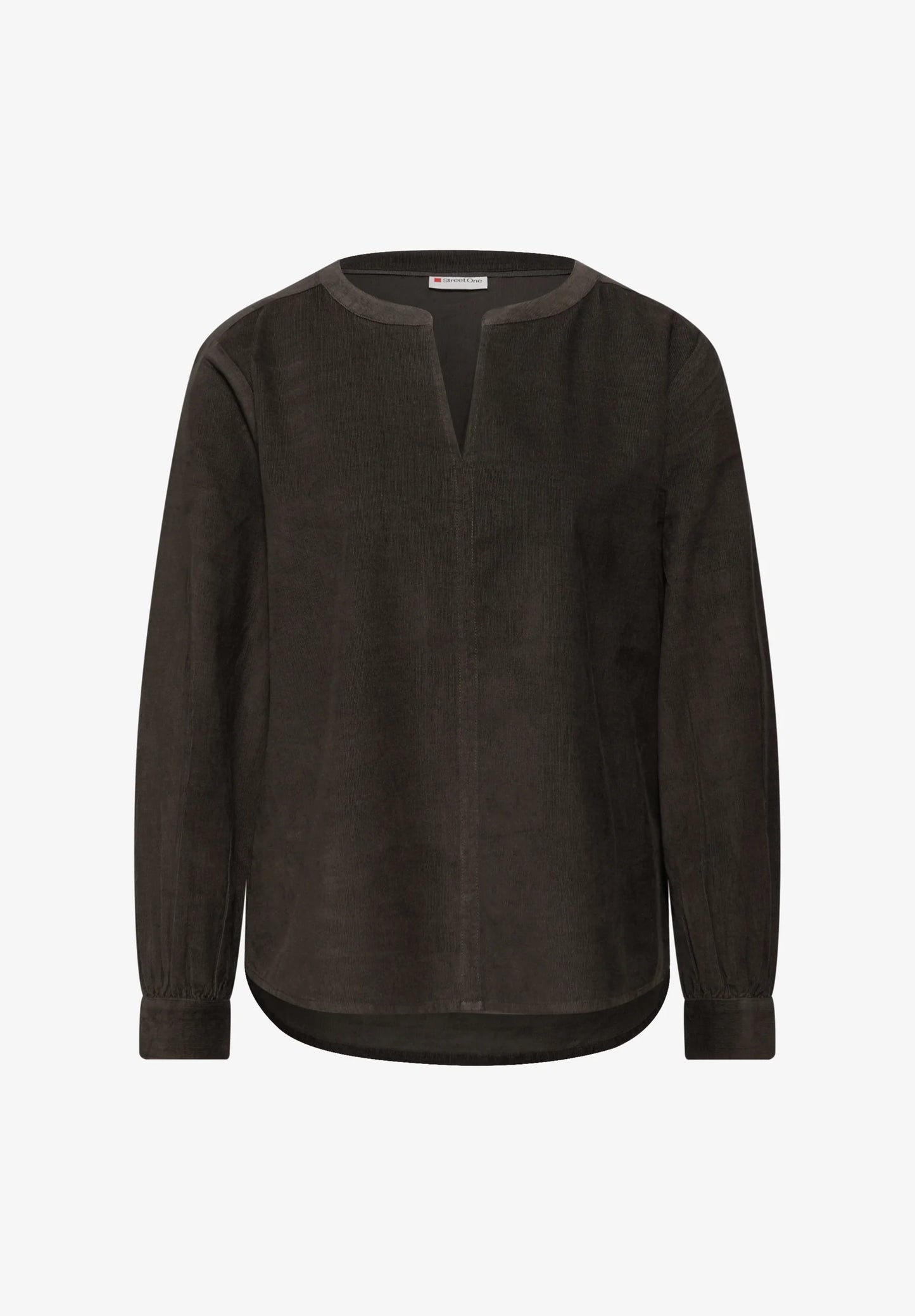 Corduroy tunic blouse UNI