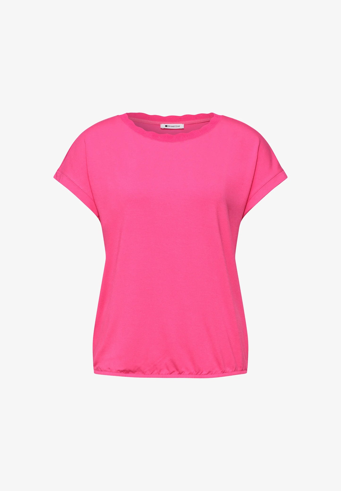 shirt w.deco neckline tape