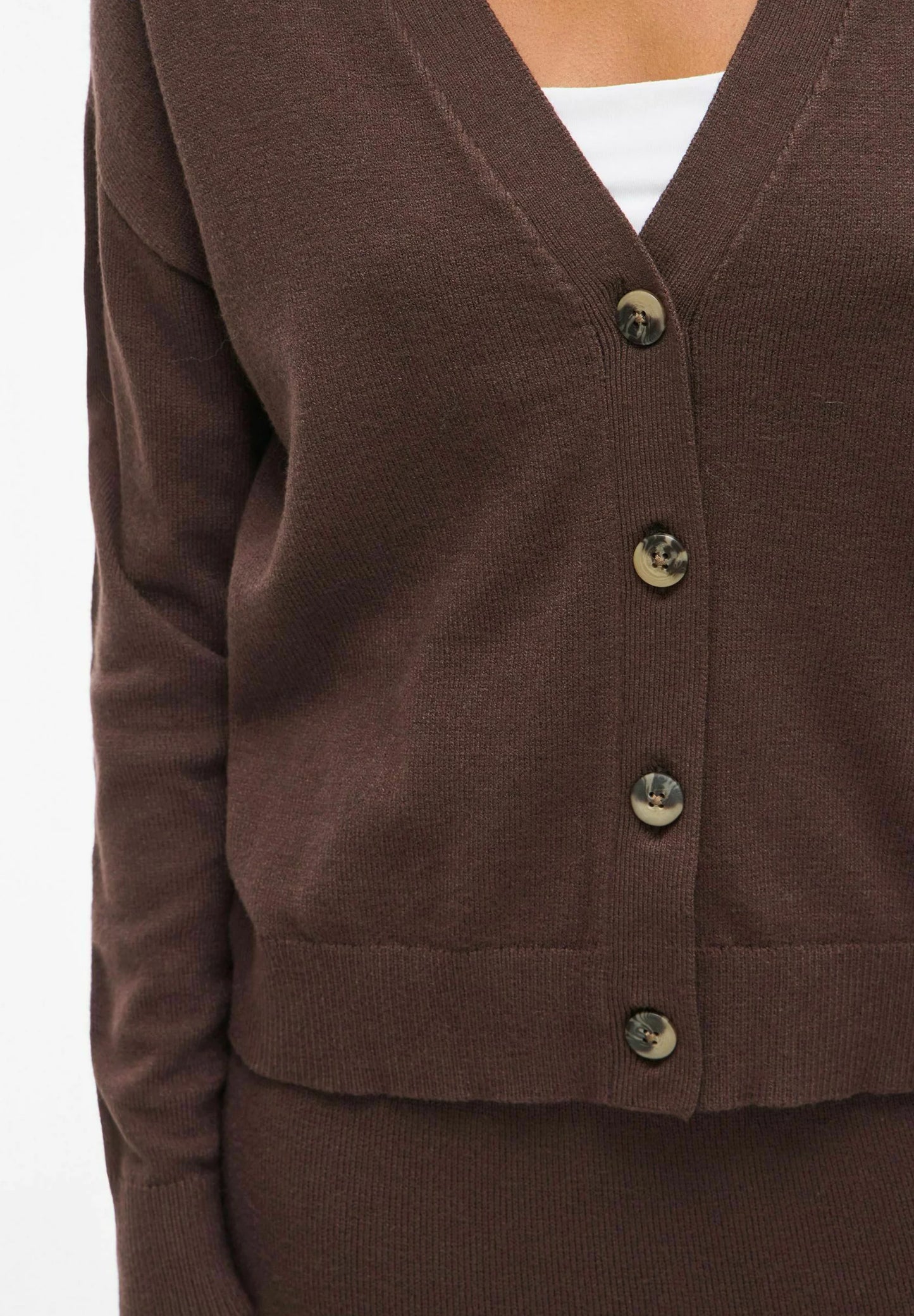 VIRIL V-NECK KNIT CARDIGAN - NOOS