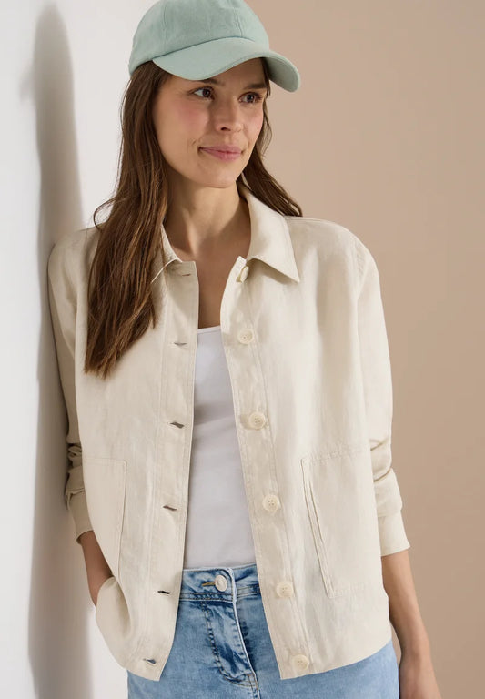 LINEN_Blouse Jacket