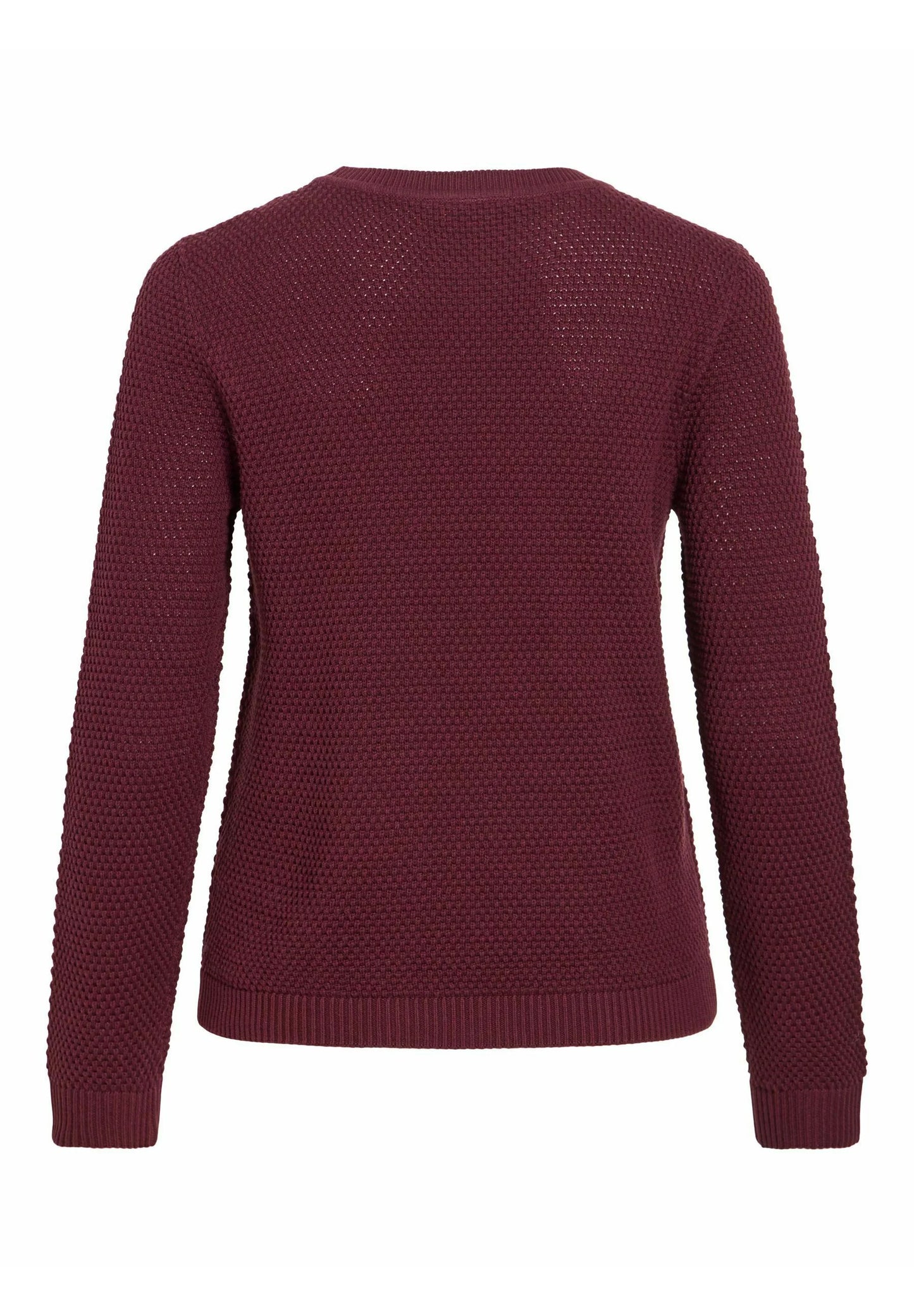 VIDALO O-NECK L/S KNIT TOP/SU - NOOS