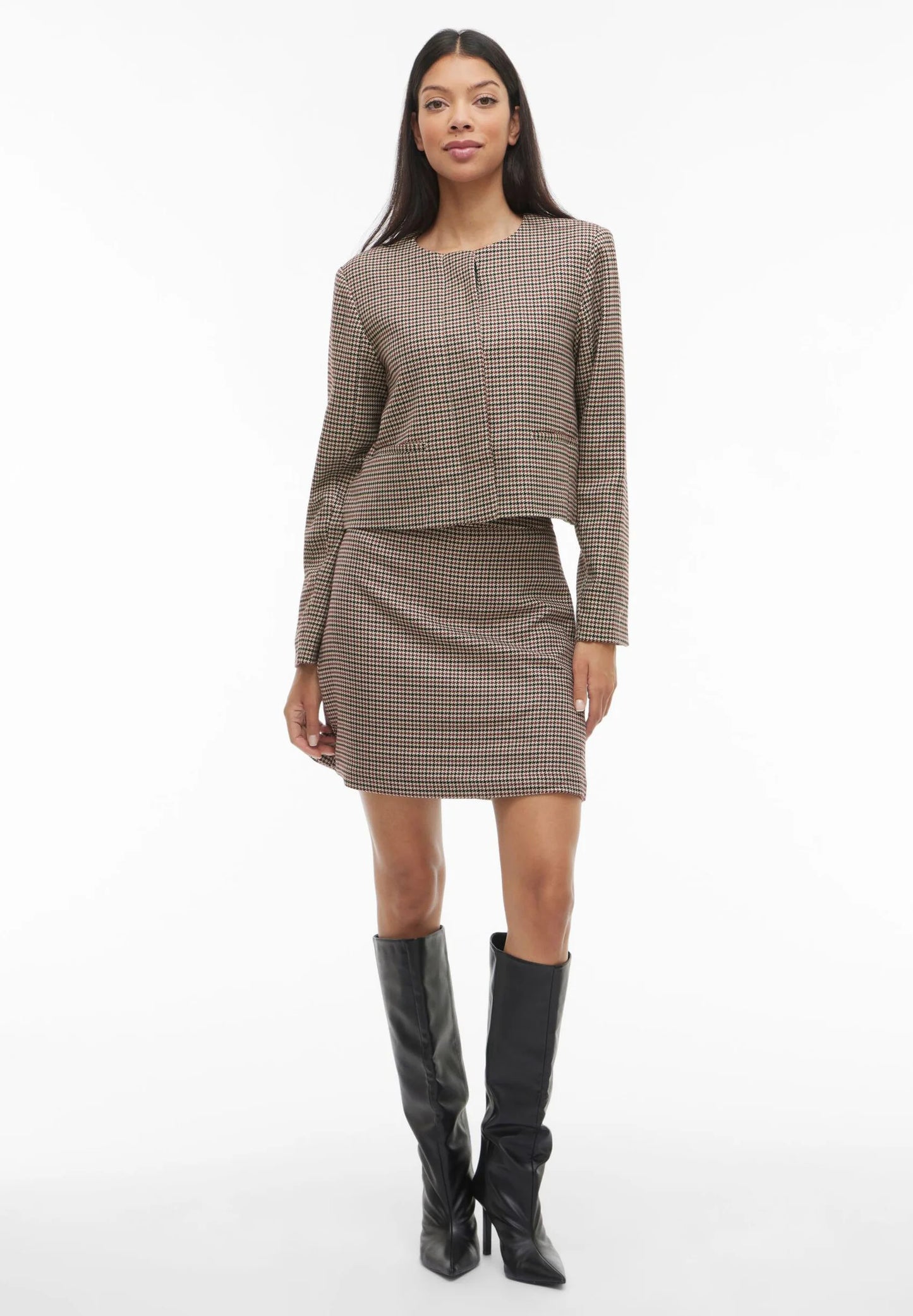 VIENILLA L/S BLAZER JACKET