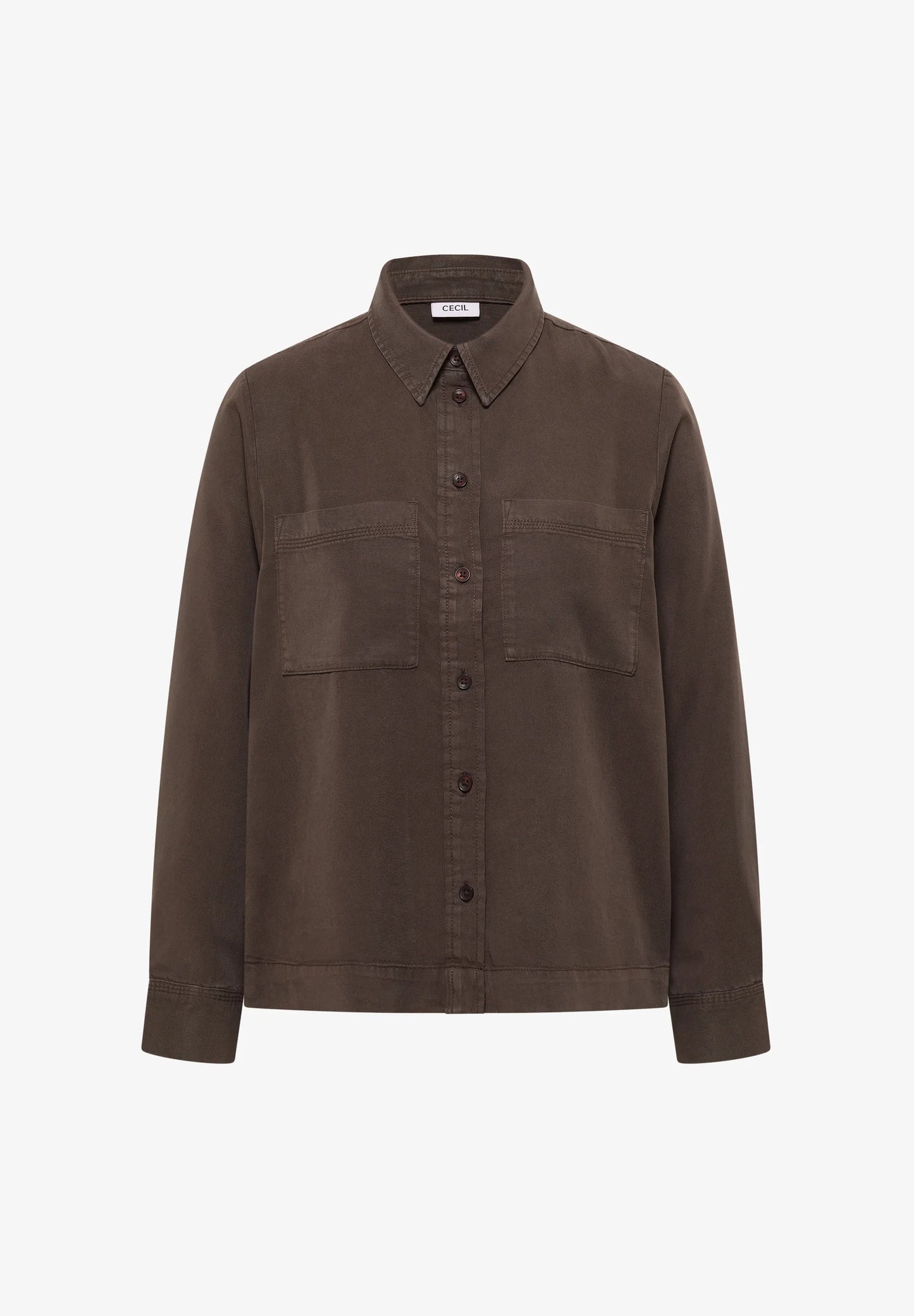 TOS Color Lyocell Blouse