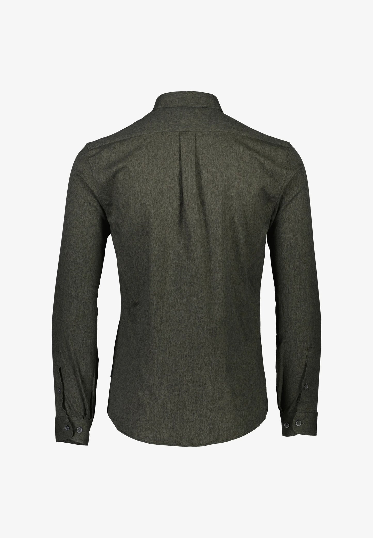 Mouliné stretch shirt L/S