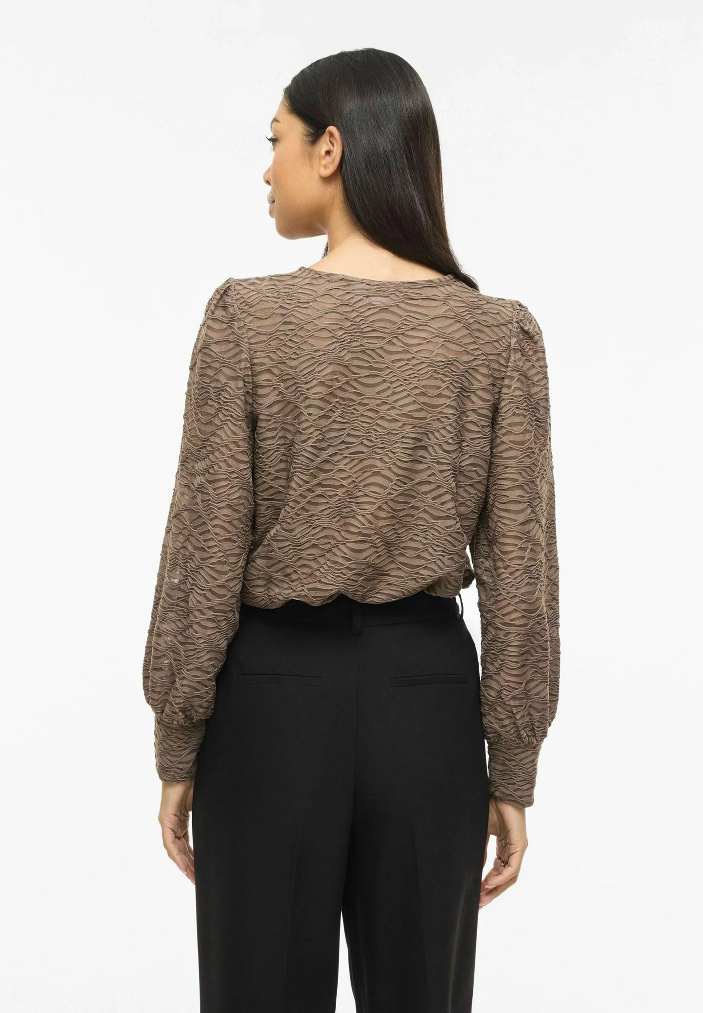 VIFINA L/S O-NECK TOP - NOOS