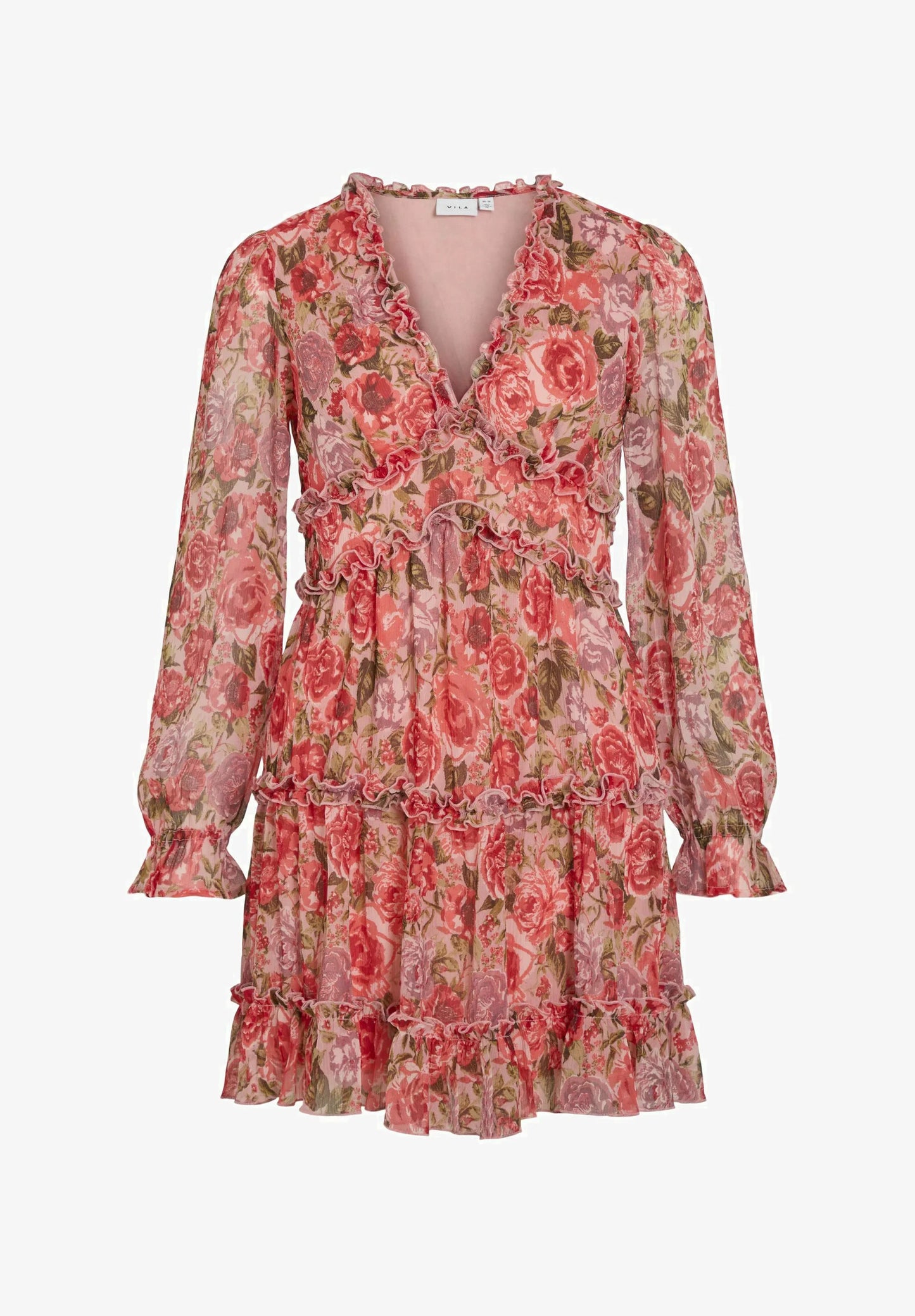 VIEMSA L/S SHORT DRESS/DC/KA