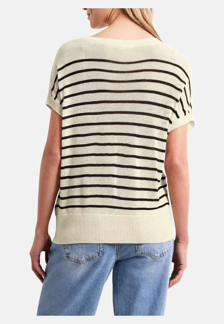 sleeveless sweater u-boat with