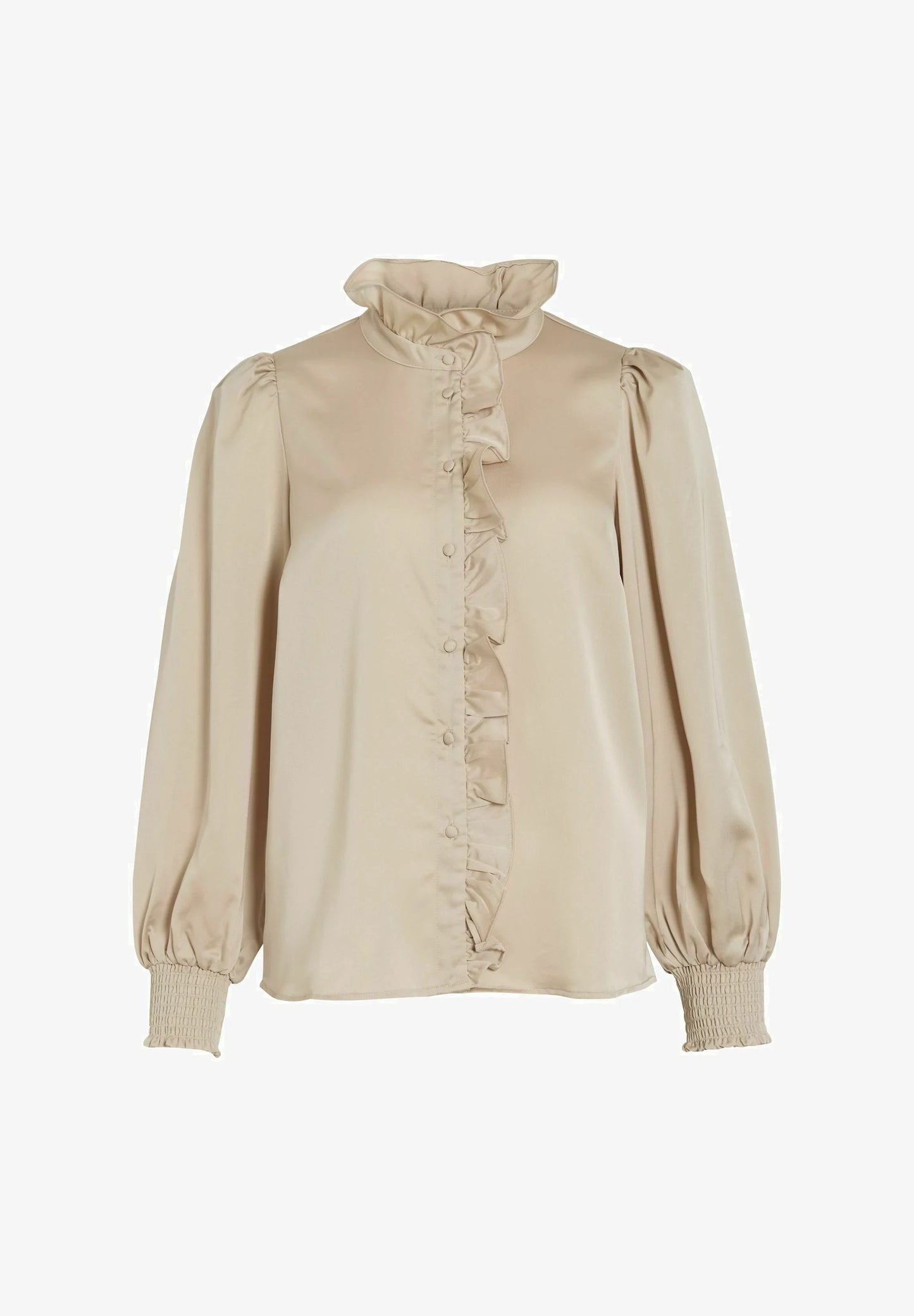 VILUTTO L/S FRILL SHIRT/R