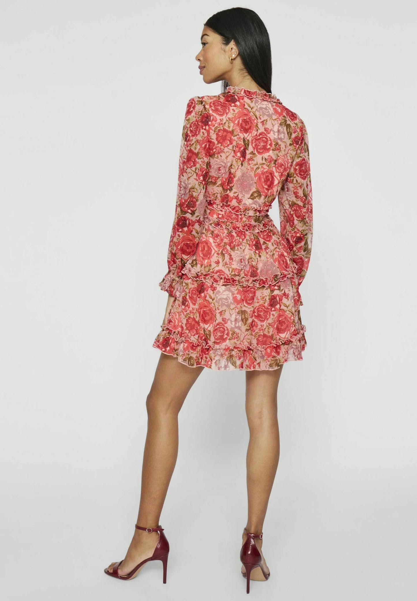 VIEMSA L/S SHORT DRESS/DC/KA