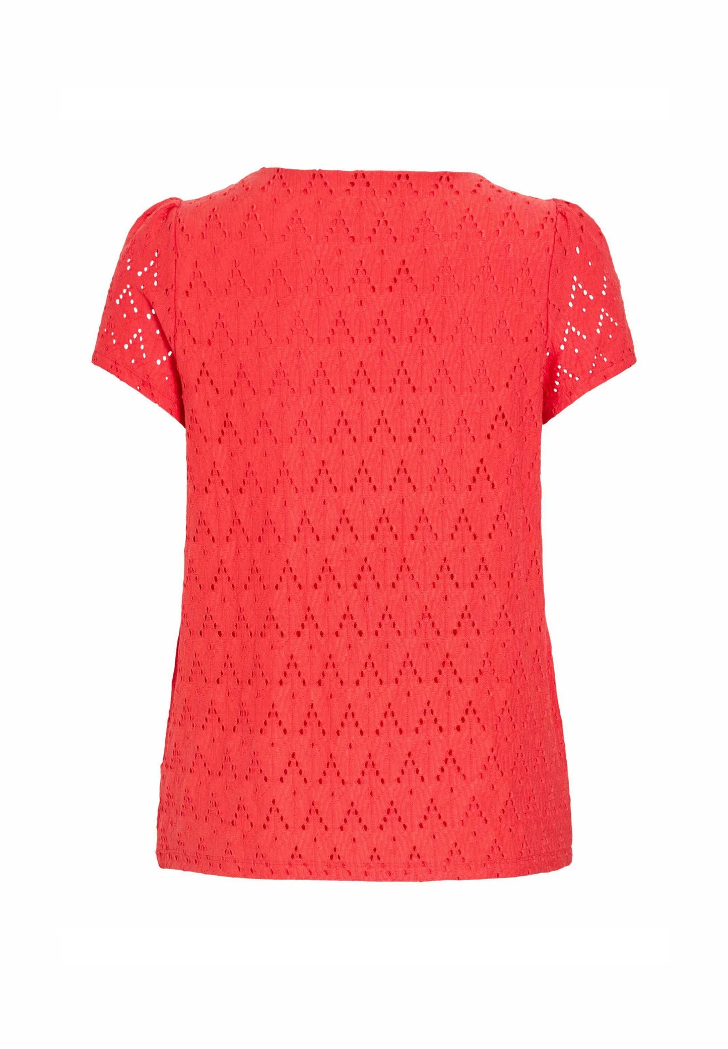 VIAMALINA V-NECK S/S TOP/VOL/PB