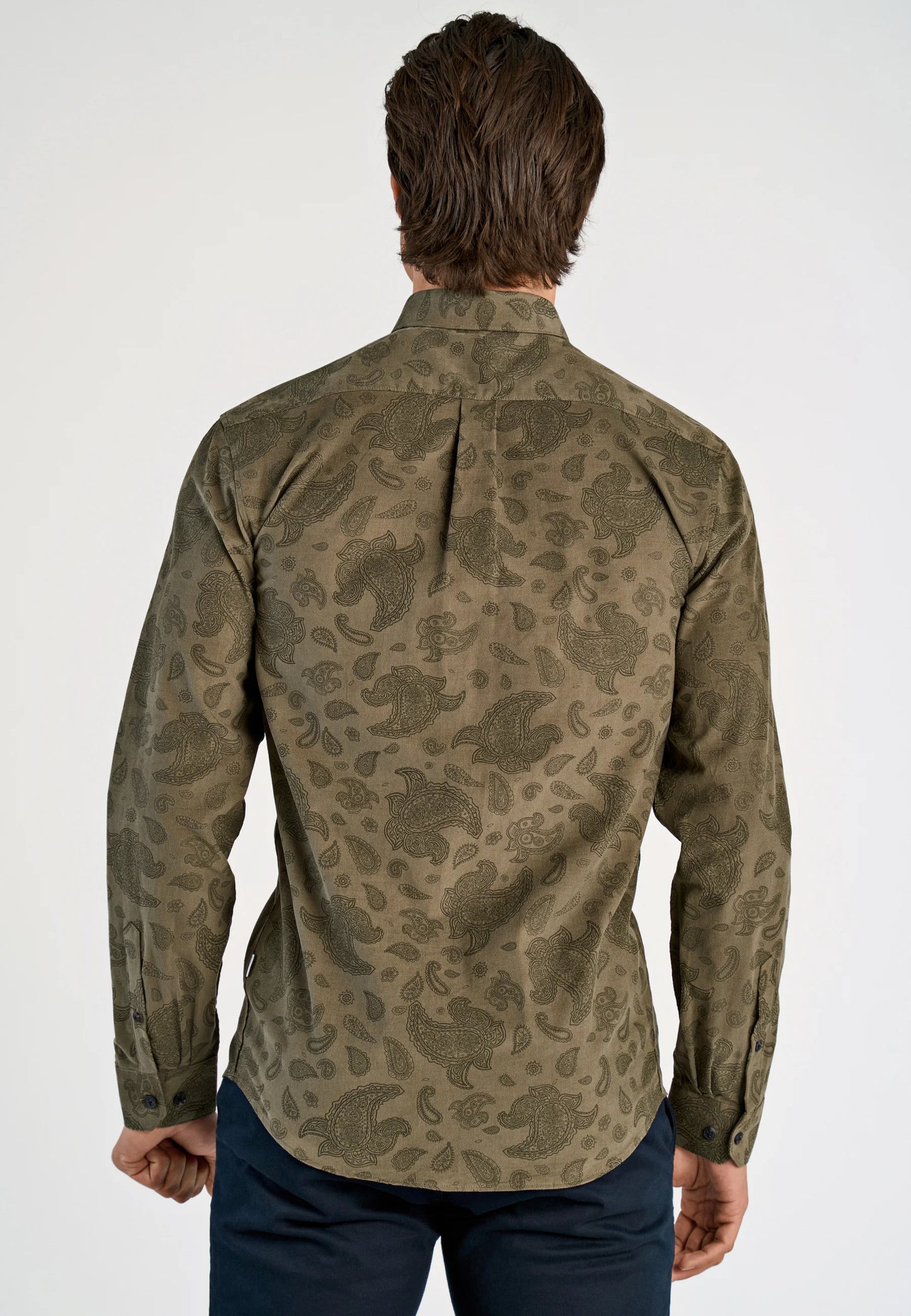 AOP corduroy shirt L/S