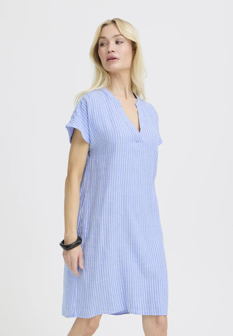 BYFALAKKA V NECK DRESS
