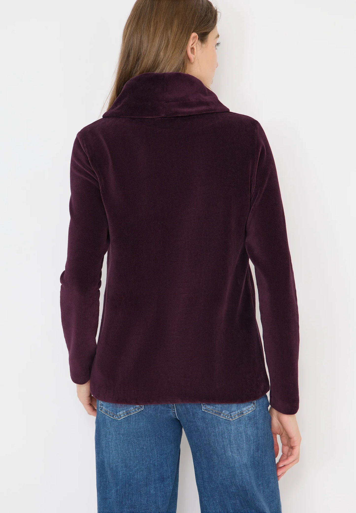 TOS Fine Cord Big Collar T-Shi