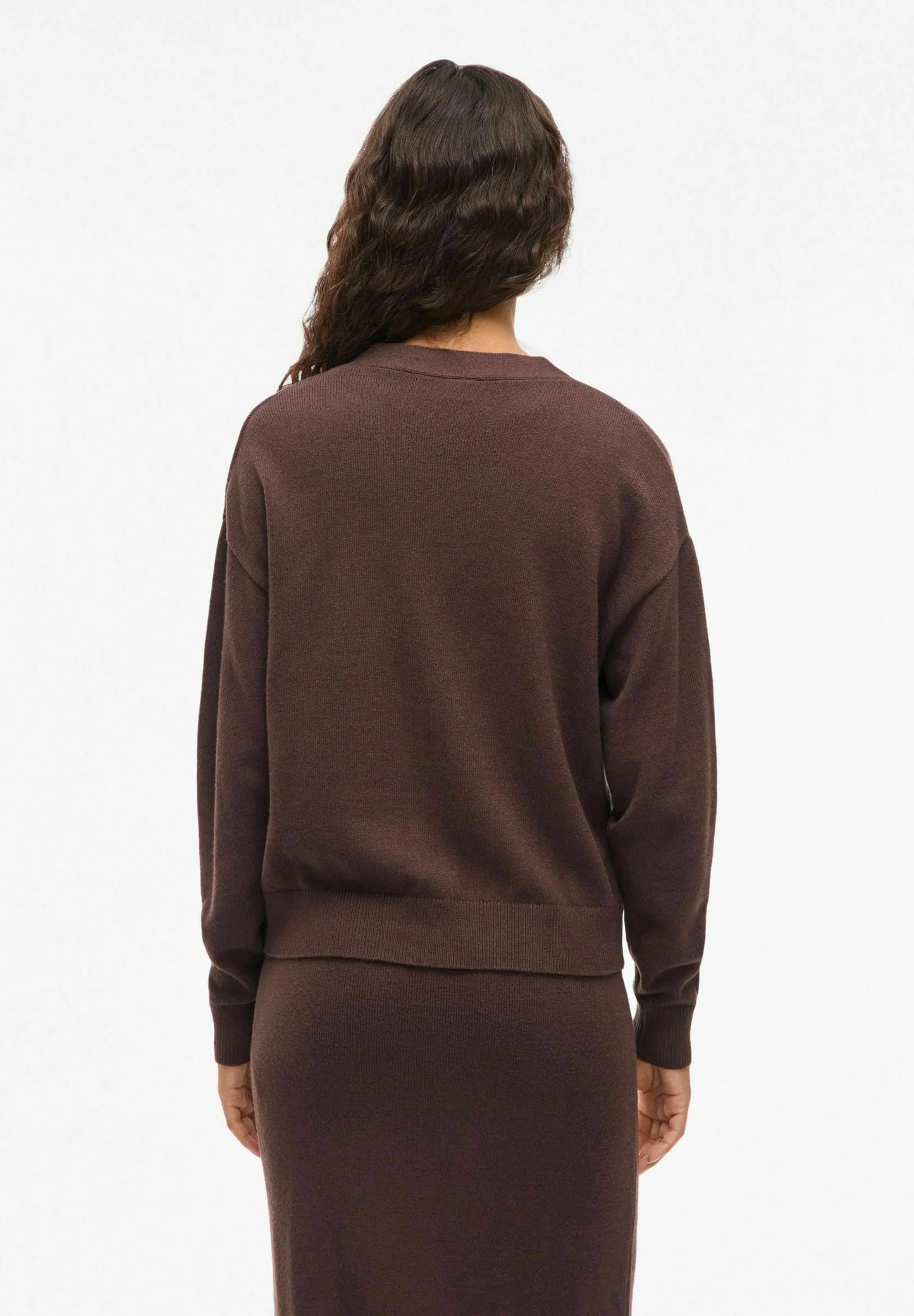 VIRIL V-NECK KNIT CARDIGAN - NOOS