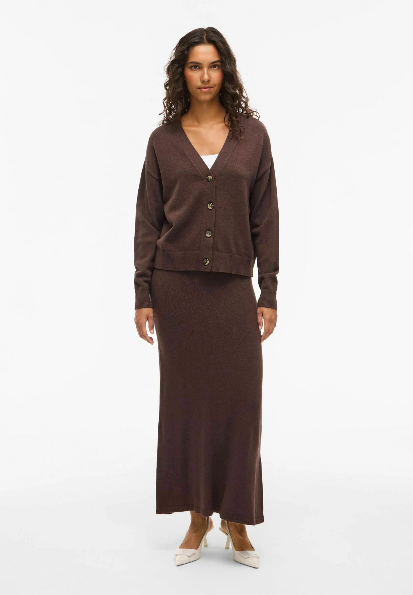 VIRIL V-NECK KNIT CARDIGAN - NOOS