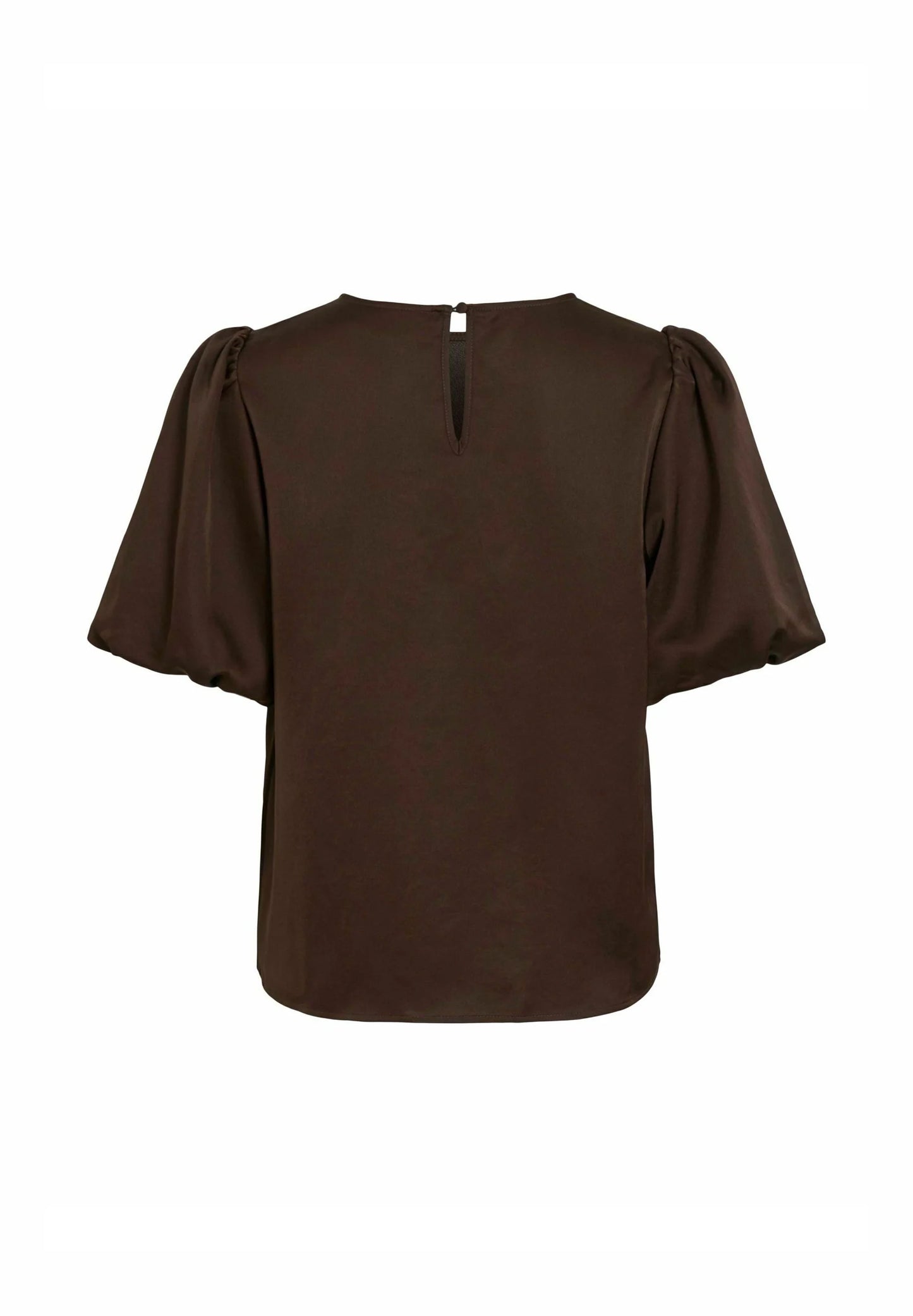VIELLETTE 2/4 SATIN PUFF TOP - NOOS