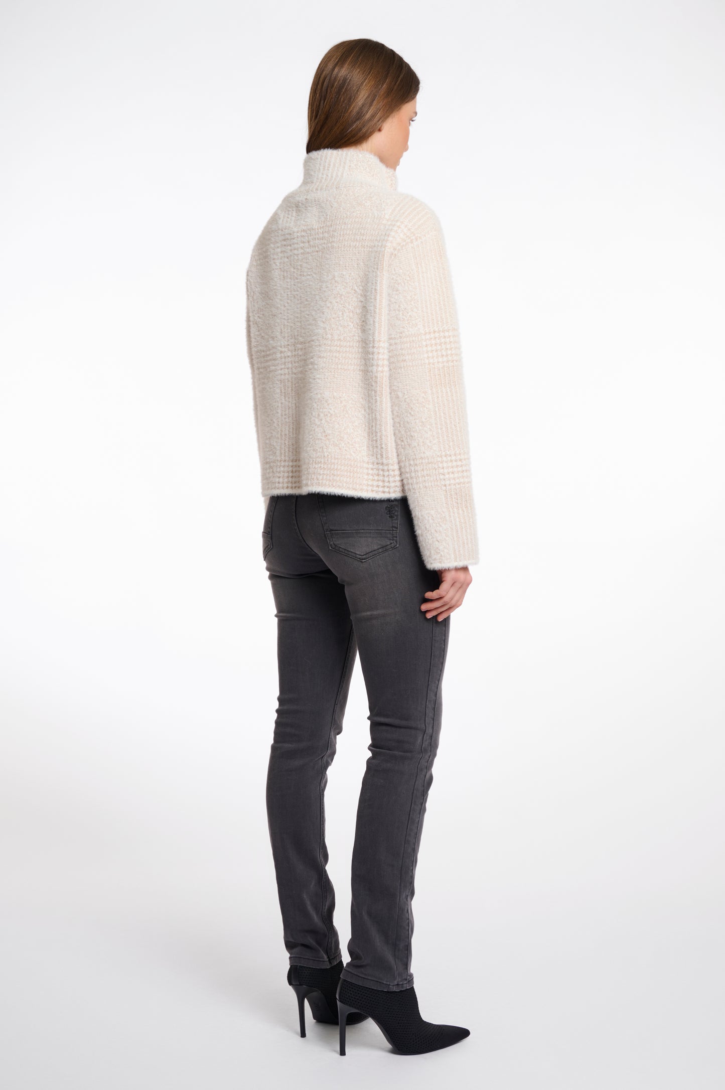 Short double breasted jacket