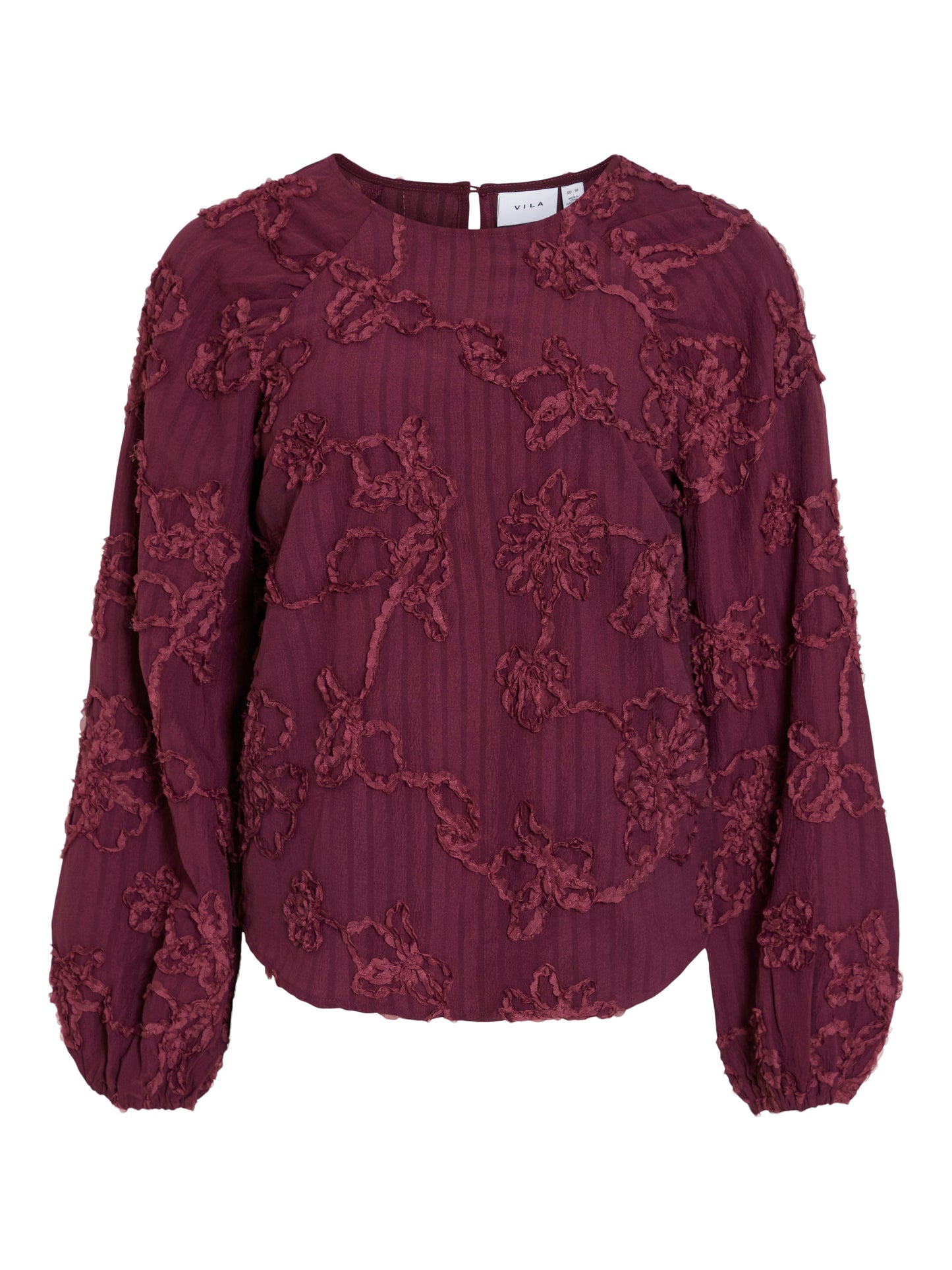 VIHULDA O-NECK L/S TOP