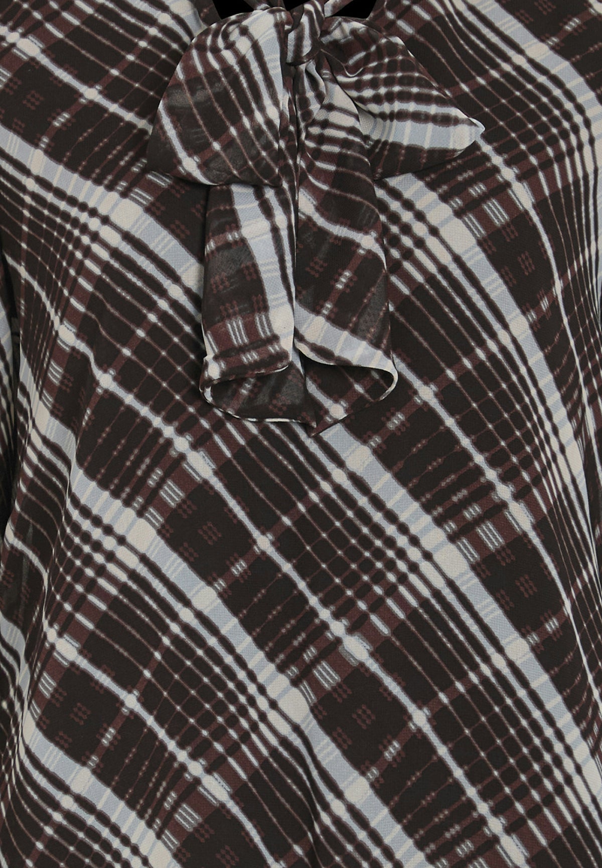 VIDALIANA KIKA V-NECK L/S BOWTIE TOP