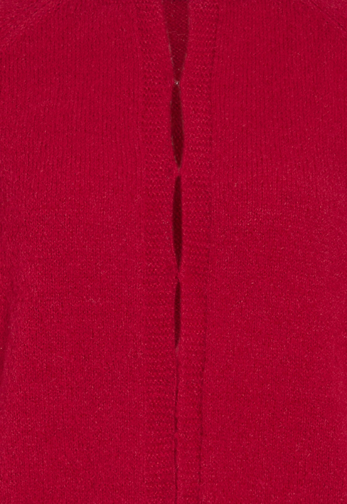 VIMERIT L/S O-NECK BUBBLE KNIT CARDIGAN