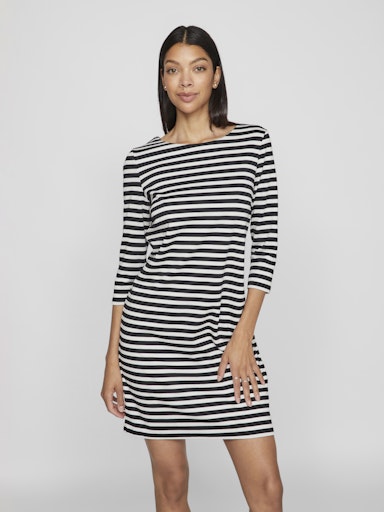 VININNY 3/4 O-NECK DRESS - NOOS