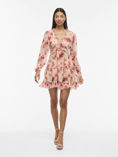 VIEMSA L/S SHORT DRESS/DC/KA
