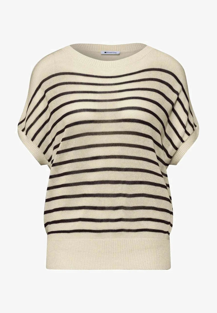 sleeveless sweater u-boat with
