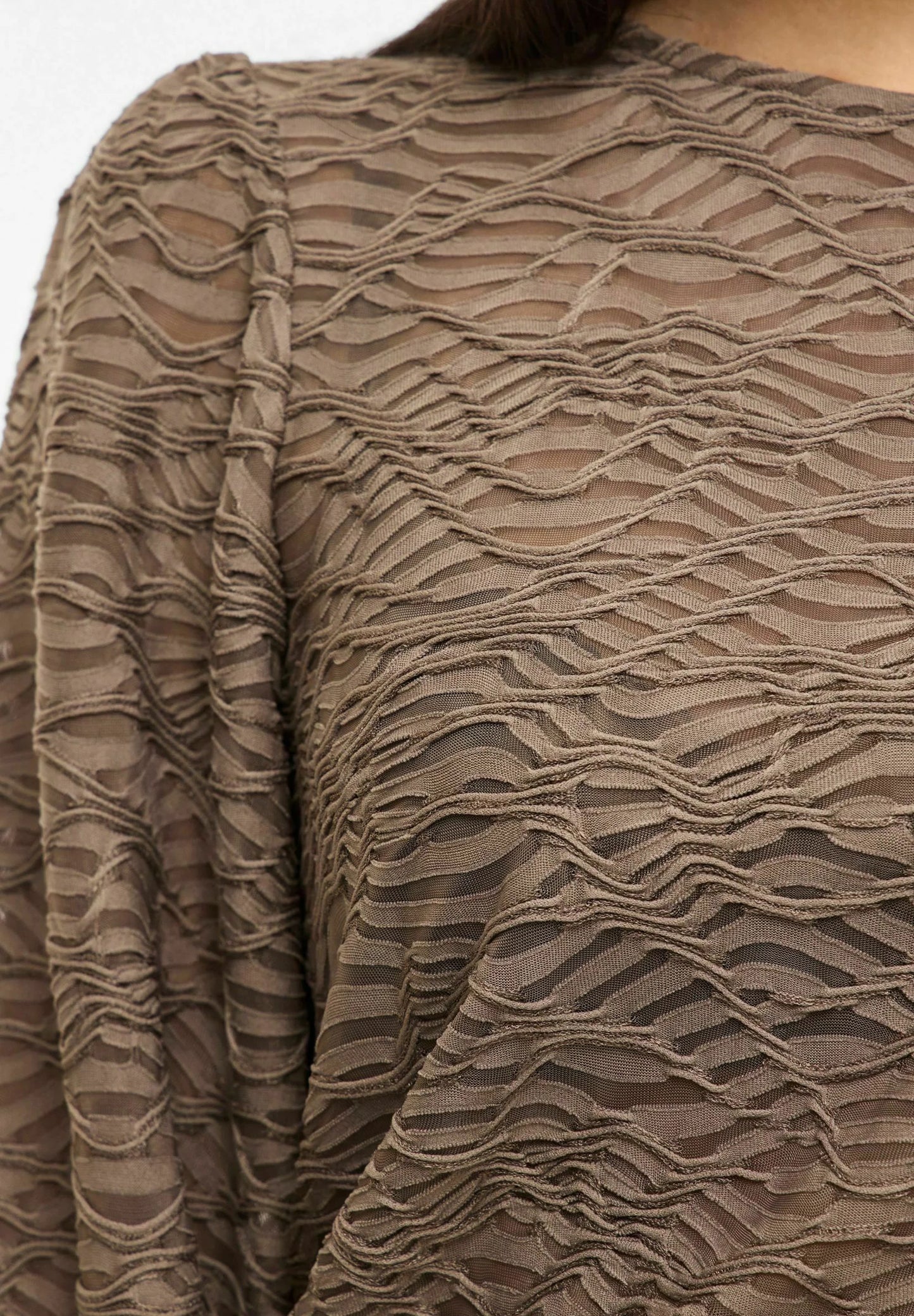 VIFINA L/S O-NECK TOP - NOOS