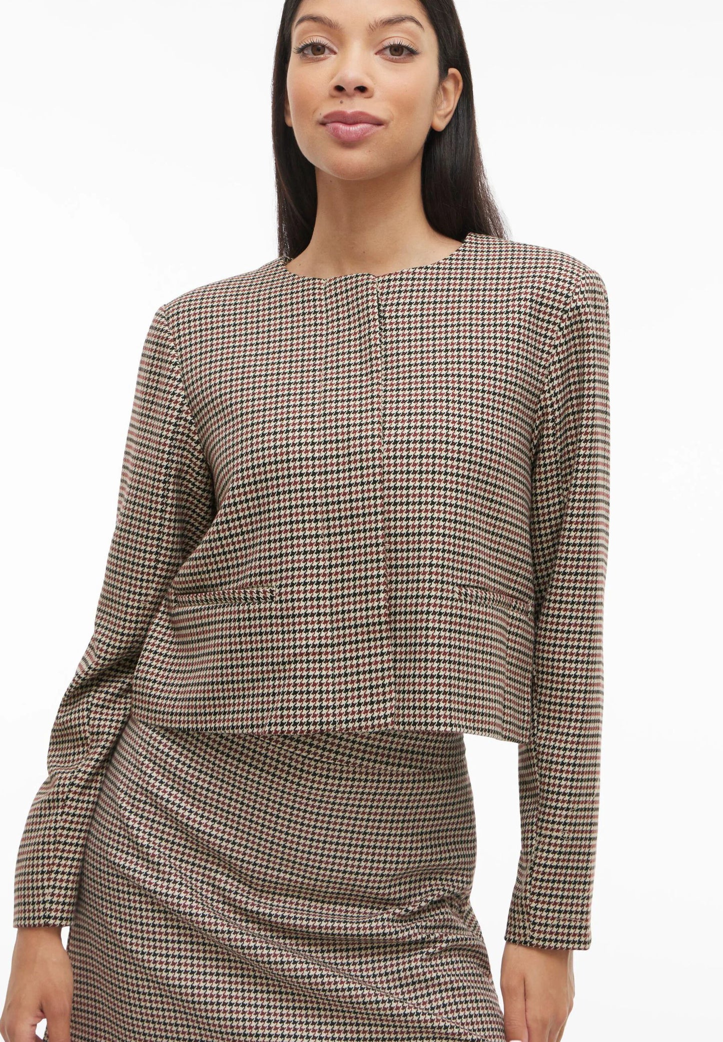 VIENILLA L/S BLAZER JACKET