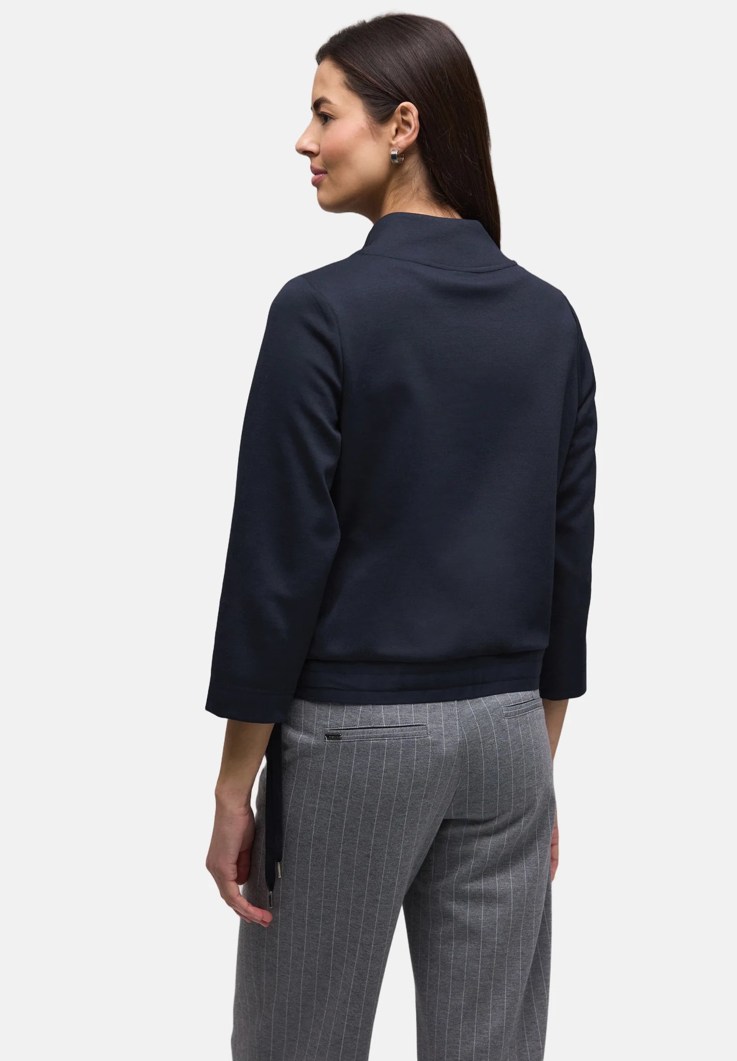 LTD QR zipper jacket w.gathere