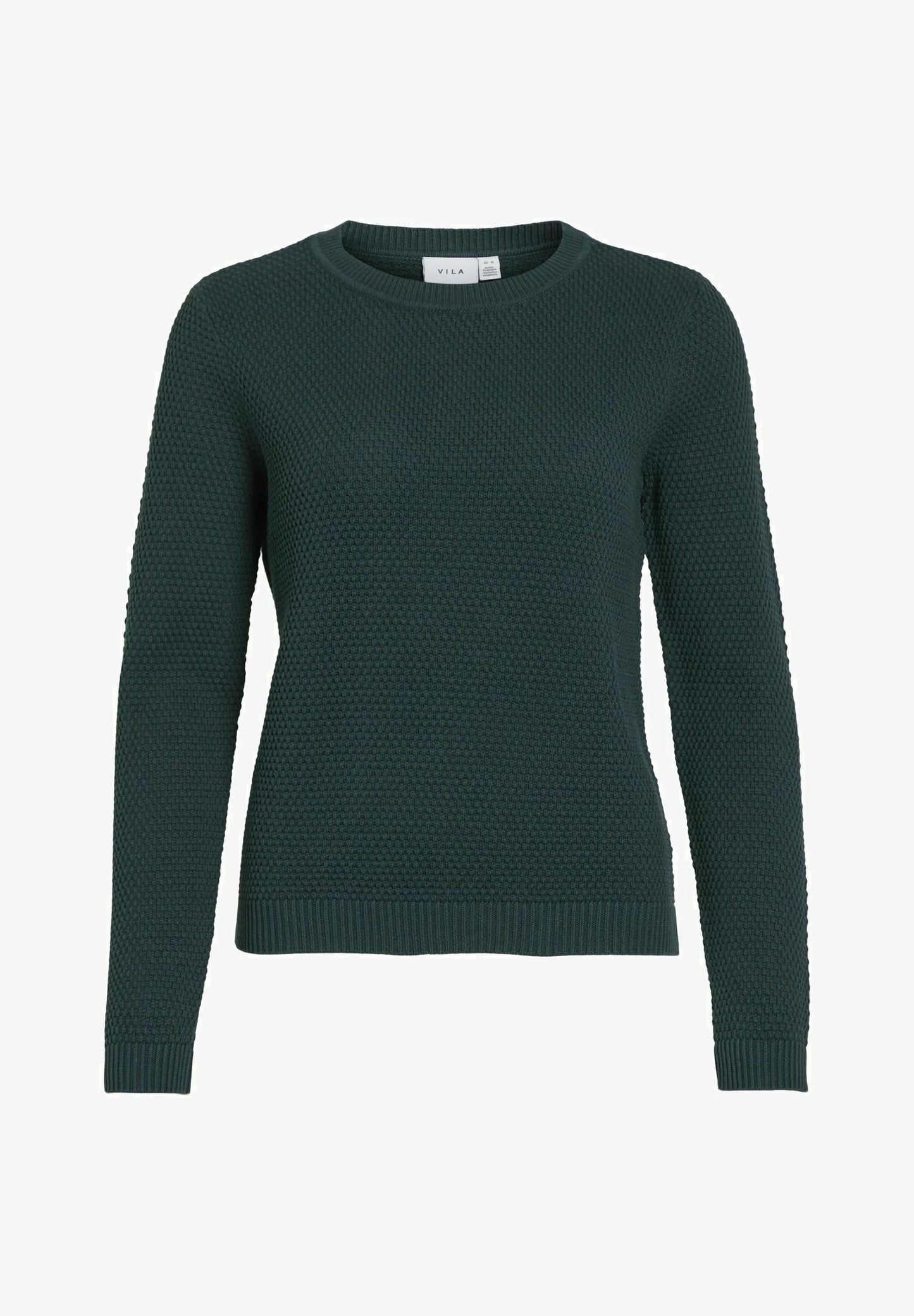 VIDALO O-NECK L/S KNIT TOP/SU - NOOS
