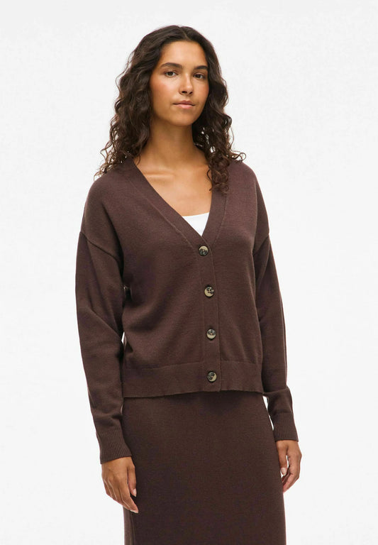VIRIL V-NECK KNIT CARDIGAN - NOOS
