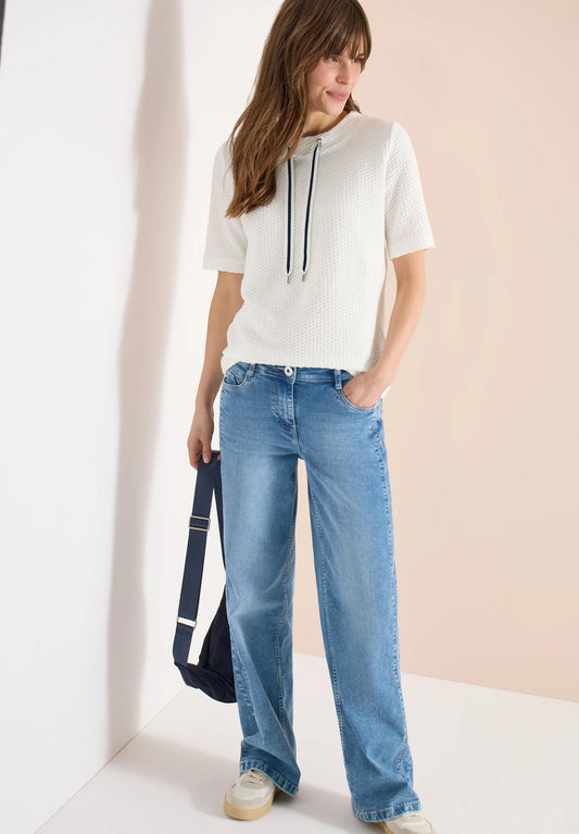 Structured Roundneck Shirt