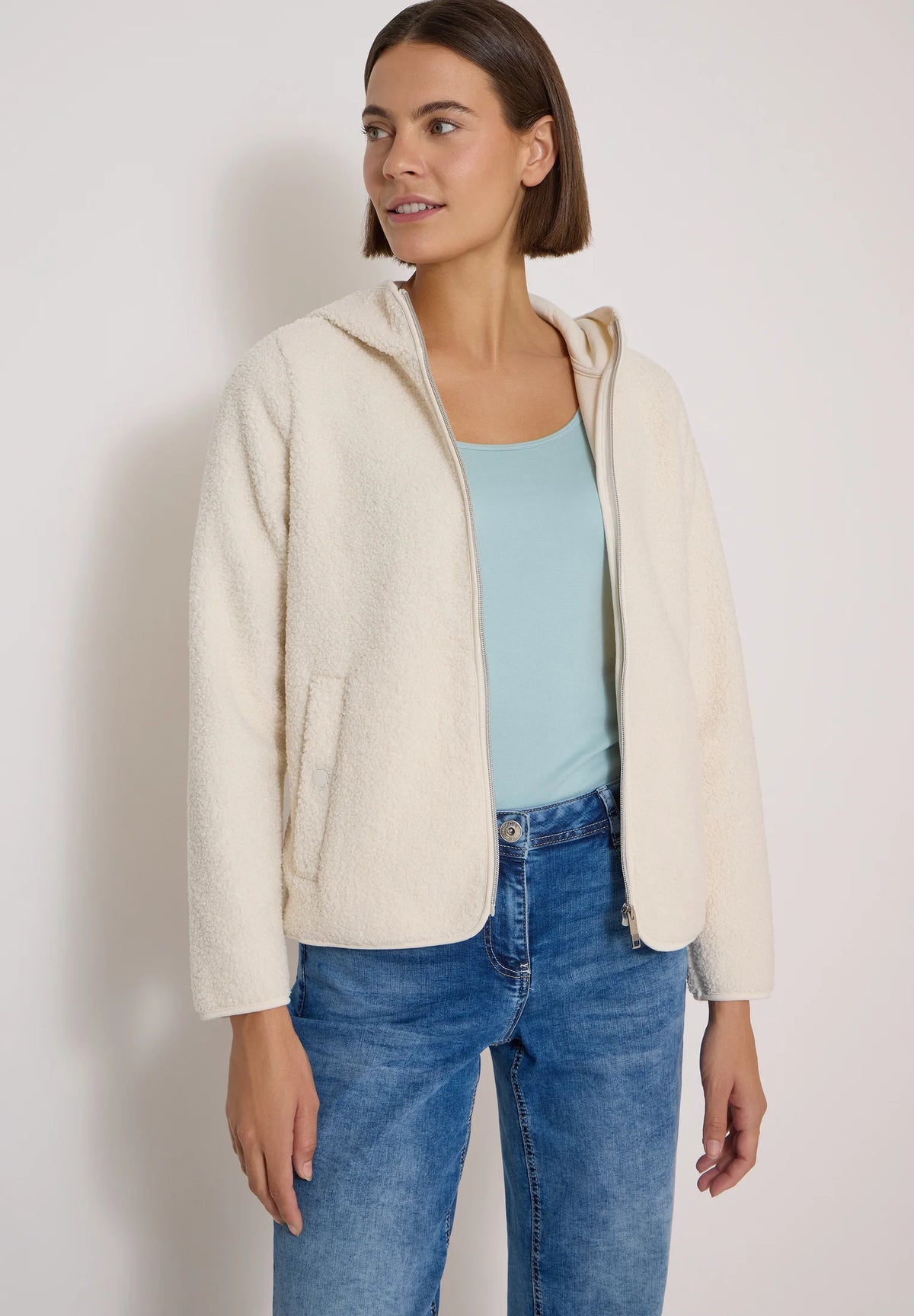 NOS Solid Teddy T-Shirt Jacket